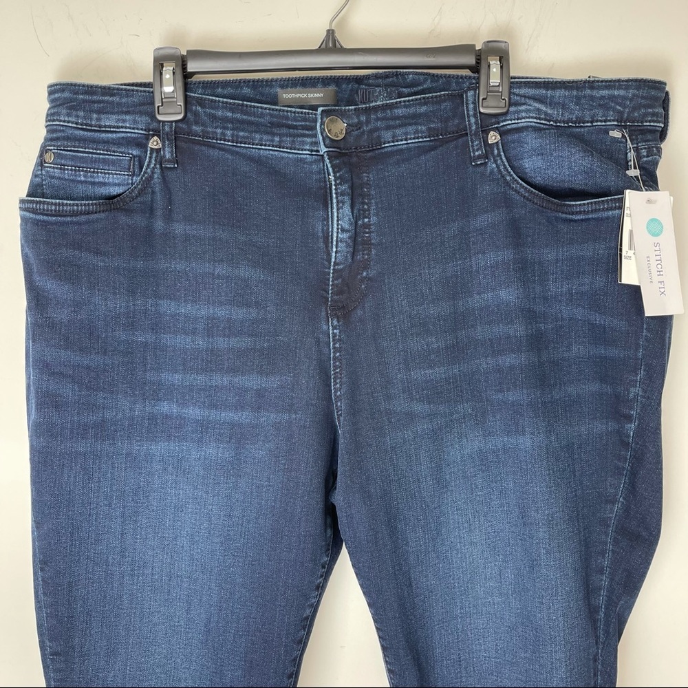 NWT Kut from the Kloth Toothpick Skinny Jeans 22W - Picture 3 of 10